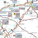 Image de Carte Aires de service sur autoroutes France 2014 Michelin