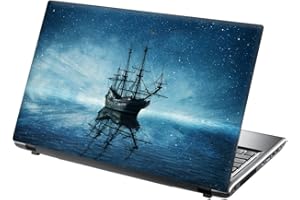 15.6 INCH TAYLORHE SKINS TaylorHe 15.6 inch 15 inch Laptop Skin Vinyl Decal with Colorful Patterns and Leather Effect Laminate MADE IN England Sailing Boat