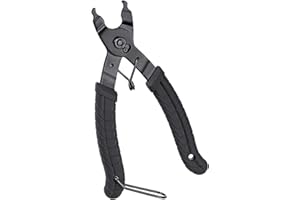 Oumers Catena Pinza,Pinza Catena Manicotto Collegamento 2 in 1 Dispositivo di rimozione Pinza Chiusura/Catena per Catena Compatibile con Tutte Le Catene di velocità