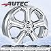 Produktbild 4 Winterräder Autec Xenos 7.0Jx17 ET49 5x114,3 silber mit 225/60 R17 99H Continental WinterContact TS 850P SUV für Hyundai Tucson