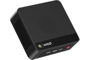 ‎BEELINK Beelink SER5 MAX Mini PC, AMD Ryzen R7 6800U (8C/16T, bis 4.7GHz), Mini Desktop Computer 24GB LPDDR5 RAM 500GB PCIe SSD, 4K Triple Display, HDMI/DP/Type-C/WiFi6/BT5.4/2.5G LAN