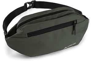 FORETOY Riñonera Mujer Hombre,Riñonera Impermeable Bolso de Cintura Deportiva con 4 Bolsillos, con Botella para Running Marcha Bici Viajes Correr Senderismo al Aire Libre Deporte
