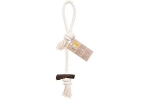 RF - Deer Jouet à Tirer pour Chien avec Bois de cerf, M, Version Soft, 55-60 cm, Jouet à mâcher Naturel et sûr, Jouet résistant pour Chien, Inodore, Fabriqué dans Le Respect de la Nature