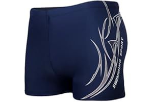 HHD® Badehose für Herren aus guter Elastizität aus High-Tech Boxershorts, Badeshorts mit vorderem Tie für Strand/Sport/Schwimmen/Tauchen