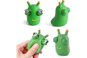 TLHWIN NIWWIN Wyciskaj zabawki 4-zestawy, zabawka dekompresyjna, zabawka biurowa, słodki kształt owadów, gałki oczne zabawki wyróżniają się po wytłaczaniu. Ciekawe zabawki relaksacyjne są odpowiednie dla dorosłych i dzieci. (Set1)