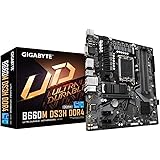GIGABYTE B660M DS3H DDR4 (Socket 1700/B660/DDR4/S-ATA 600/Micro ATX) Carte mère Noir
