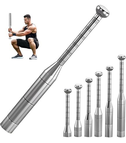 Motion Space Verstellbare Macebell/Clubbell – 6-in-1 Krafttrainingsgerät Aus Stahl Für Ganzkörpertraining