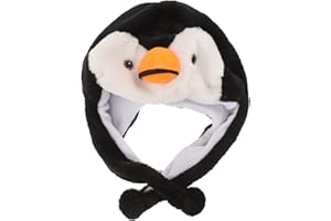 VILLCASE Costume de Pingouin pour Animal Domestique - Chapeau de Chat - Accessoire de Festival pour Petit Chien