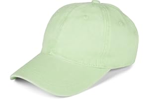 styleBREAKER Unisex 6-Panel Vintage cap Plain Washed Look Baseball cap Metal Buckle Adjustable 04023054