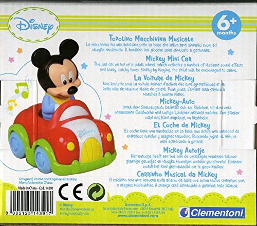 616u9uf4I L Clementoni - 14391 - Voiture musicale de Mickey - Disney - Premier age