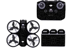 AOYYGG Neo Drone Peau Autocollants,Kit d'autocollants Décoratifs Étanches,Skin Sticker Decal Accessoire DIY pour DJI Neo Drone et Contrôleur,Film Protecteur Film Protecteur pour DJI Neo Accessoires (8)