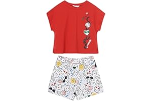 MAYORAL Conjunto Niña short – Conjunto Verano - Sport – Camiseta manga corta y Pantalon corto - Ropa de Regalo – Para niñas y adolescentes de 8 años a 16 años