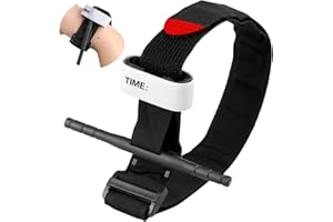 AILVOR Tourniquet, Emergency Tourniquet, Tactical Emergency Strap Single Handed Application, Torniquetes Medical First Aid Equipment for Hiking Camping Travel Home Outdoor Sports