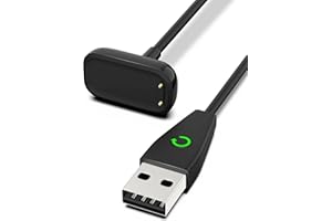 Bicmice Charger Cable for Fitbit Charge 5 Luxe Fitness & Health Tracker 1M Replacement Fitbit Charge 5 Luxe Charging Cable Cord with Restart Button.
