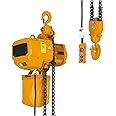 AmNooL Power Electric Hoists 1 2 3 Ton Single Double Phase Air Lifting Electric Trolley Vital Chain Hoist Crane