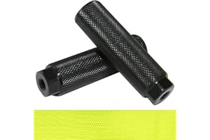 FANGZHE Universal Bmx Stunt Accessories Bike Pegs, Aluminum Alloy Mountain Bike Foot Pegs Anti-slip Rear Feet Pedals BMX Stunt Pegs Scooter Accessories Foot Rocker Away Reflective Stickers