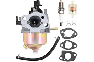 ZAMDOE Carburatore per Mountfield HP414 SP414 HP164 SP164 M411PD RS100 Parti di ricambio del motore del tosaerba con tubo flessibile del carburante per candele