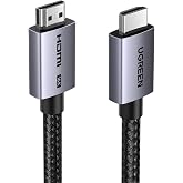 UGREEN HDMI 2.2 Cable 16K 60Hz 12K 8K 240Hz 96Gbps Ultra High Speed 2M | Aluminium LIP Dynamic HDR Dolby Atmos HDCP 2.3 Nylon