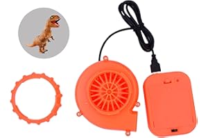 IRETG Ventola di ricambio per costume gonfiabile, mini ventilatore USB per costume gonfiabile