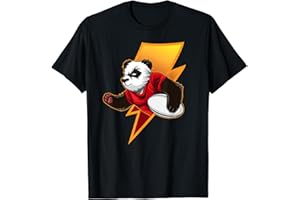 DIVERTENTI ABITI DA RUGBY DI RUGGER WEAR Panda forte con palla da rugby - Squadra di rugby Maglietta