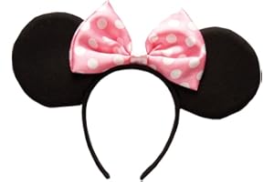 RUBIE'S Rubie’s - Orecchie rosa di Minnie Mouse, costume per bambini – Taglia unica