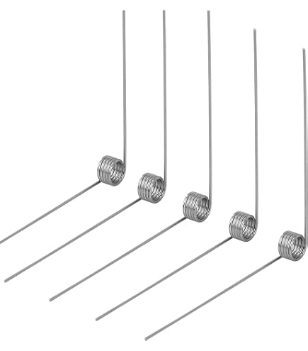UNICRAFTALE 30 Stück Edelstahl Doppeltorsion Mechanische Kleine Torsionsfeder Feder Haar Curling Ersatzzubehör Für Reparatur Torsionsfeder DIY UNICRAFTALE 30 Stück Edelstahl Doppeltorsion Mechanische Kleine Torsionsfeder Feder Haar Curling Ersatzzubehör Für Reparatur Torsionsfeder DIY