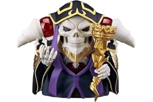 Jiumaocleu Overlord Figur - Albedo, Ainz Ooal Gown Anime Actionfigur, bewegliche Figur Statue Figur Modell Exquisite Ornamente Sammlerstück Heimdekoration Fans Geschenk (Ainz Ooal Gown)