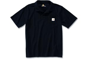 Carhartt Workwear T-Shirt Contractor´s Work Pocket Polo - Black (L)