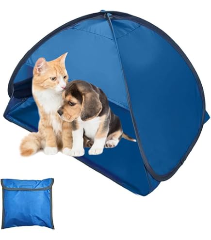 Dhqkqg Mini Kopfzelt, Strandzelt Automatisches Pop-Up-Sonnenschutz, Pop Up Zelt Mini, Automatisches Sofortzelt, für Outdoor Strand, Tragbare Kopfstütze Zelt mit Aufbewahrungstasche zum Wandern Sport & Freizeit
