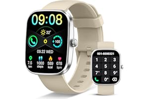 SOUDORV Smart Watch, 2025 HD 1.91" Smartwatch for Men Women with Answer/Make Calls, Heart Rate/Sleep/SpO2 Monitor, 112+ Sports Step Counter, IP68 Waterproof Activity Fitness Trackers for Android iOS Phone