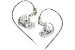 keephifi KZ EDX Pro KZ In Ear Monitor Auriculares In Ear Headphones KZ Auriculares intraurales con Cable Gaming IEM Auriculare HiFi estéreo Sonido Escenario para músicos Cantantes audiófilos