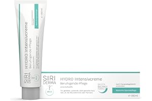 ‎SIRIDERMA SIRIDERMA HYDRO Intensivcreme | Creme für juckende und gereizte Haut bei Neurodermitis und Psoriasis (ohne Parfum, 150 ml)