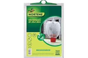 NORTENE HIVERSAC , housse hivernage, lot de 3 housses , diamètre 1.25 X hauteur 1.80
