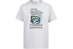 STAMPATS Camiseta Frase con mi Betis y Cerveza Nunca Hay Tristeza para Aficionado al fútbol