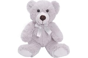 SNOWOLF Bear Plush Cute Stuffed Animal Toys Pillow Bear Doll Gift for Kids Boys Girls Birthday Christmas Valentine's Day (13.7In/35CM)