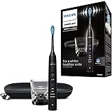 Philips Sonicare Spazzolino elettrico DiamondClean 9000 con app Sonicare, Sensore di Pressione, SmarTimer e Testina C3 Premiu