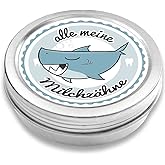 Milk Tooth Box for Boys & Girls, Metal, Silver, Tooth Fairy Gifts, Tooth Fairy Tin, Tooth Box, Tooth Box, Milk Teeth, Baby To