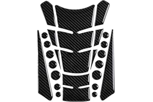 MNIXY KONAMO Kraftstofftank-Aufkleber Motorrad Tank Protector Pad Kohlefaser 5D Motorrad Aufkleber für verschiedene Motorräder