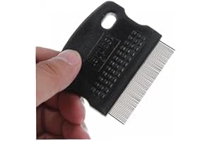 Zonster 1pc Mini Pet Peigne, Puces Lice Cat Dog Tear Détachant Brosse pour Enlever Toilettage (Couleur Aléatoire)