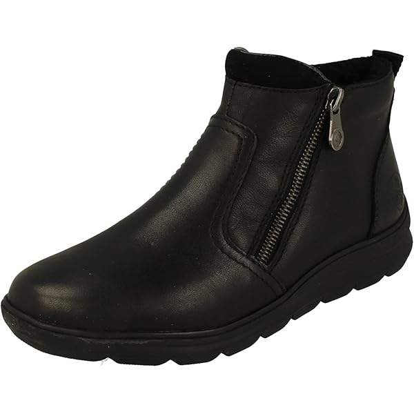 Remonte - Enkellaarsjes Plat gebroken wit | Schuurman Schoenen
