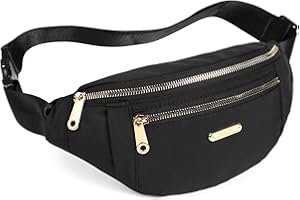 RHZXD Bauchtasche für Damen und Herren Gürteltasche Verstellbarer Gurt Hüfttasche, Bauchtasche Damen Stylisch, Lässige Stylisch Hüfttasche für Camping Wandern Fitness Fahrrad Reisen