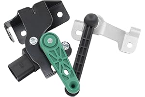 HouYeen Rear Left Side Headlight Hight Level Sensor for Au-di A3 8V 2012-2020 TT FV 2014-On Se-at Leon 5F 2012-2020 Sko-da Octavia Mk3 2012-2020 V-W Golf Mk8 2019-On Arteon 2017-On Passat B8 2014-On