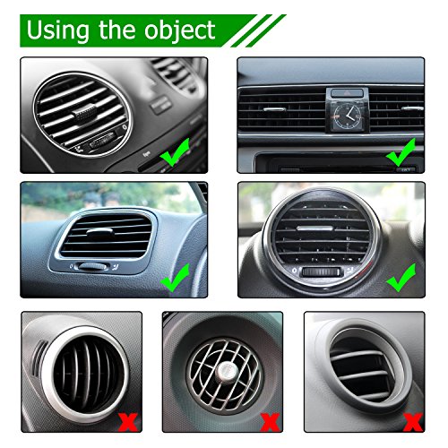 Handyhalter fÃ¼rs Auto Handyhalterung lueftungsgitter, TOPLUS Handyhalterung auto lÃ¼ftung fÃ¼r iPhone X 8 7 6s 6 plus SE 5 5s Samsung Galaxy S8 plus S7 Edge S6 A7 und andere Smartphones oder GPS GerÃ¤t(Schwarz-Grau)