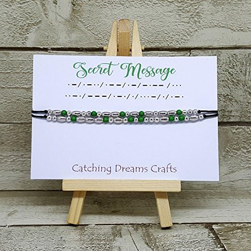 'ALWAYS AND FOREVER' MORSE CODE BRACELET