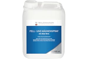 Waldhausen Pflegeserie Spray para pelo y crines con aloe vera, 2500 ml
