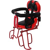 Seggiolino Bicicletta Posteriore Per Bambini - Con Schienale, Braccioli A U E Poggiapiedi - Per Età 6 Mesi-6 Anni - Foto 6