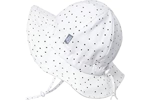 JAN & JUL Adjustable and Breathable Sun Hat with Straps for Girls
