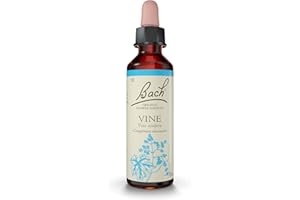 FLEURS DE BACH ORIGINAL - Vine No 32 - Pour plus de respect - Aide à assouplir son autorité - Élixir floral naturel pour le bien-être émotionnel - Compte-Gouttes 20ml - Vegan