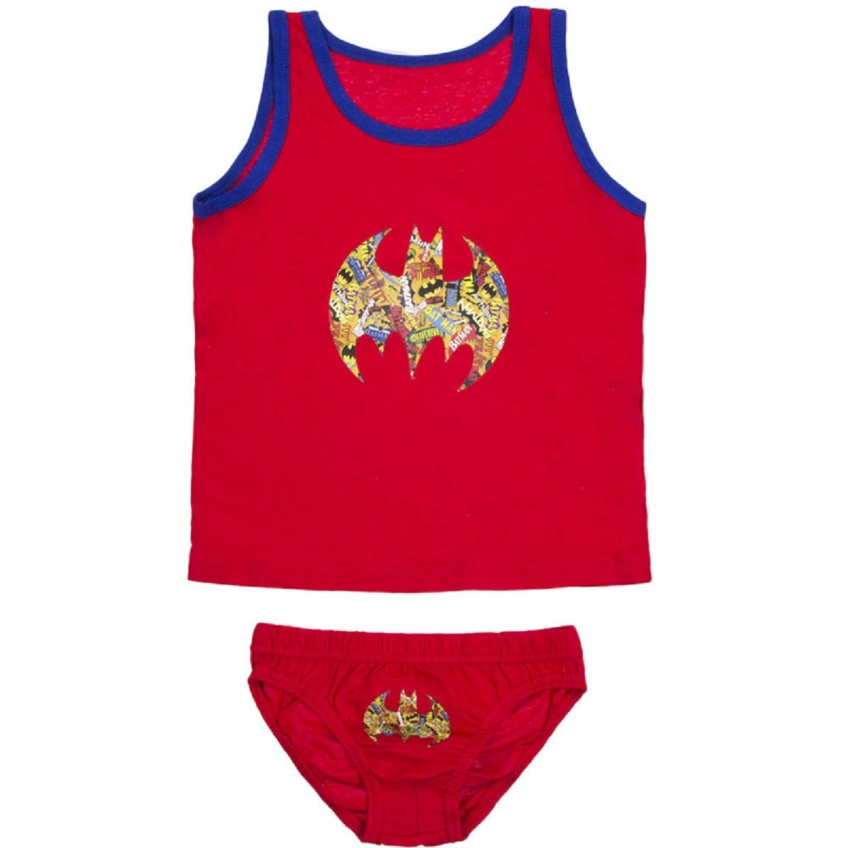 Junger-Offizielle-Batman-6-Stck-Weste-und-Knicker-Unterwsche-Set-Alter-von-2-bis-8-Jahren