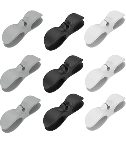 Geekria Organizzatore Cavi In Finta Pelle - 10 Pezzi - Per Cuffie, USB, Caricabatterie, Cavi Di Ricarica - Foto 8